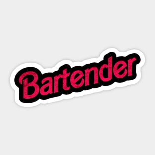 Bartender - drink bar Sticker